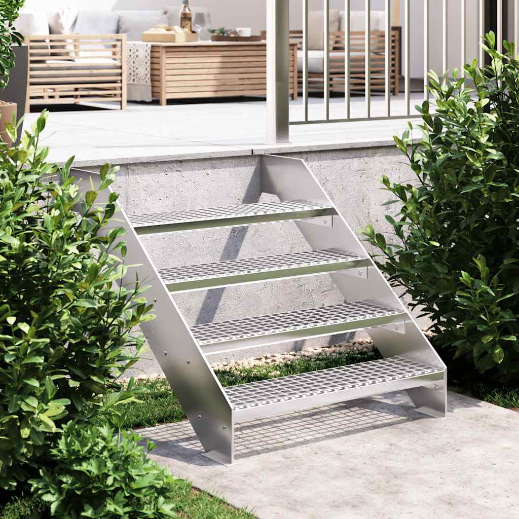 Grate Step 80x24x7 cm Galvanised Steel