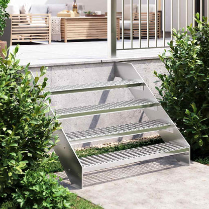 Grate Step 100x24x7 cm Galvanised Steel