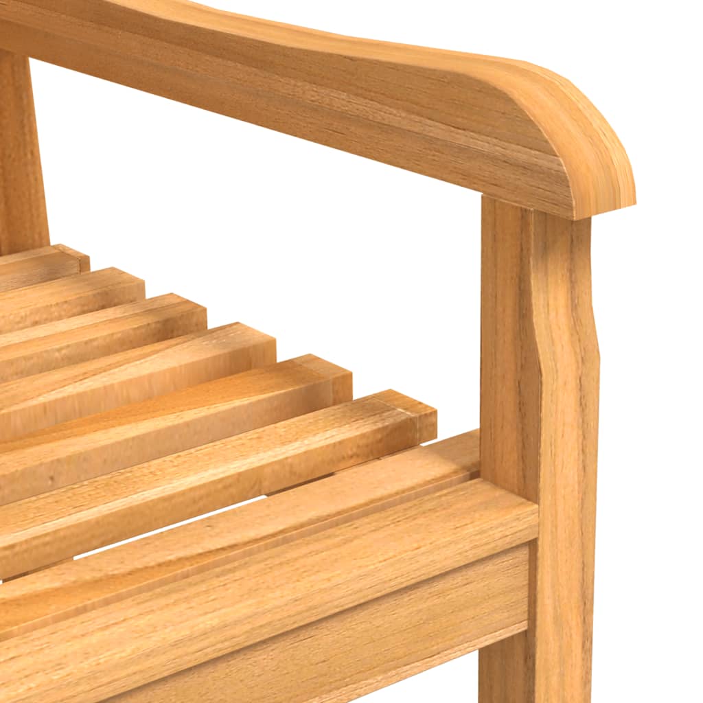 Garden Chair | Set of 8 | Natural Teak | Solid Teak Wood | Standard