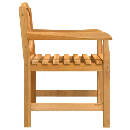 Garden Dining Set | Natural Teak | 7 Piece | Stackable | Rectangular