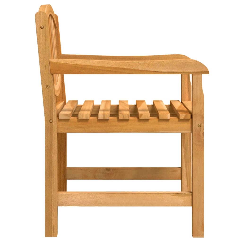 Garden Dining Set | Teak Brown | Solid Teak Wood | Large | Stackable
