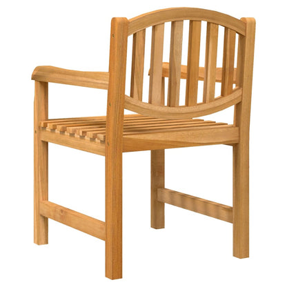 Garden Dining Set | Teak Brown | Solid Teak Wood | Large | Stackable