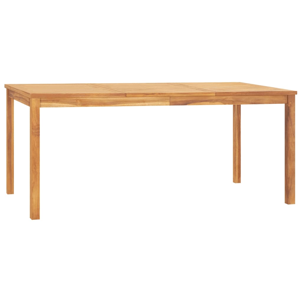Garden Dining Set | Teak Brown | Solid Teak Wood | Large | Stackable