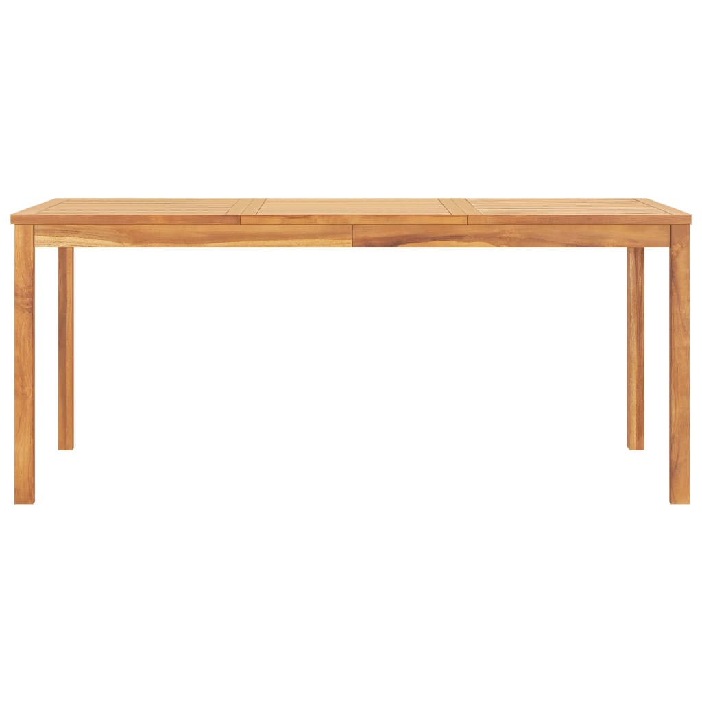Garden Dining Set | Teak Brown | Solid Teak Wood | Large | Stackable