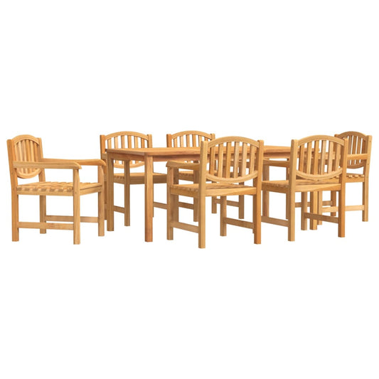 Garden Dining Set | Teak | Solid Teak Wood | Large | Stackable