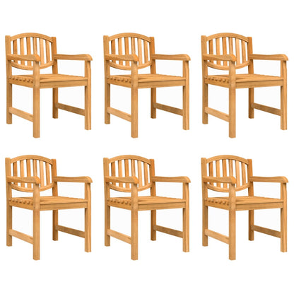 Garden Dining Set | Teak | Solid Teak Wood | Large | Stackable