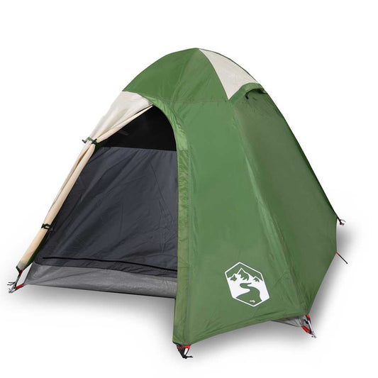 Camping Tent Dome 2-Person Green Waterproof
