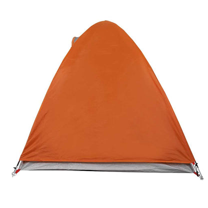 Camping Tent Dome 2-Person Orange Waterproof