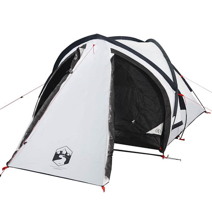 Camping Tent Dome 2-Person White Blackout Fabric Waterproof