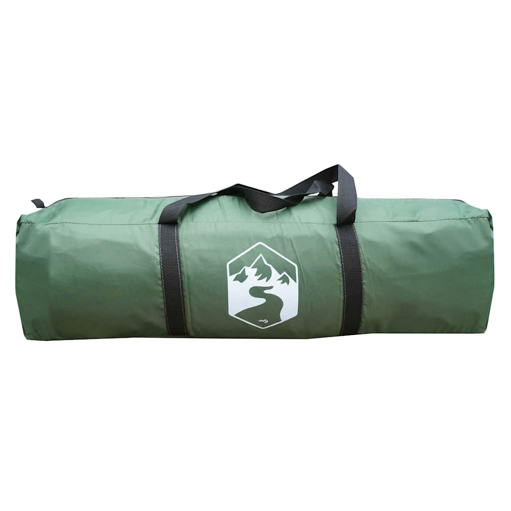 Family Tent Dome 6-Person Green Waterproof