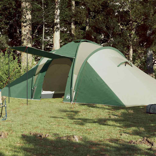 Family Tent Dome 6-Person Green Waterproof