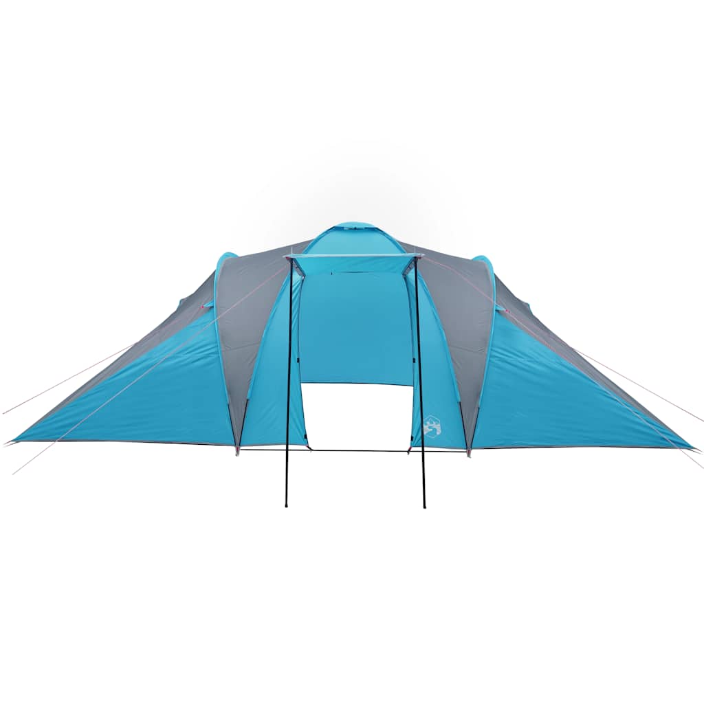 Family Tent Dome 6-Person Blue Waterproof