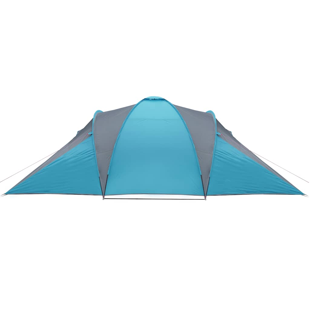 Family Tent Dome 6-Person Blue Waterproof
