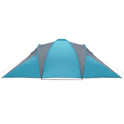 Family Tent Dome 6-Person Blue Waterproof
