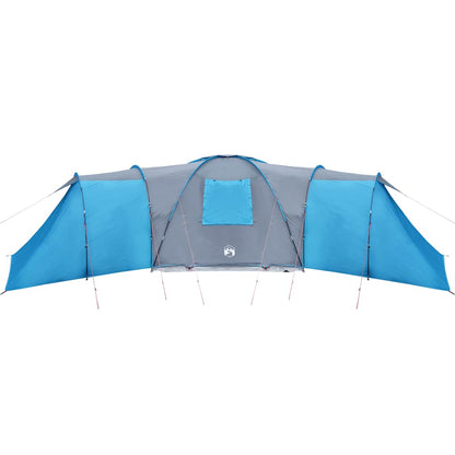 Family Tent Dome 12-Person Blue Waterproof