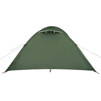 Camping Tent Dome 4-Person Green Waterproof