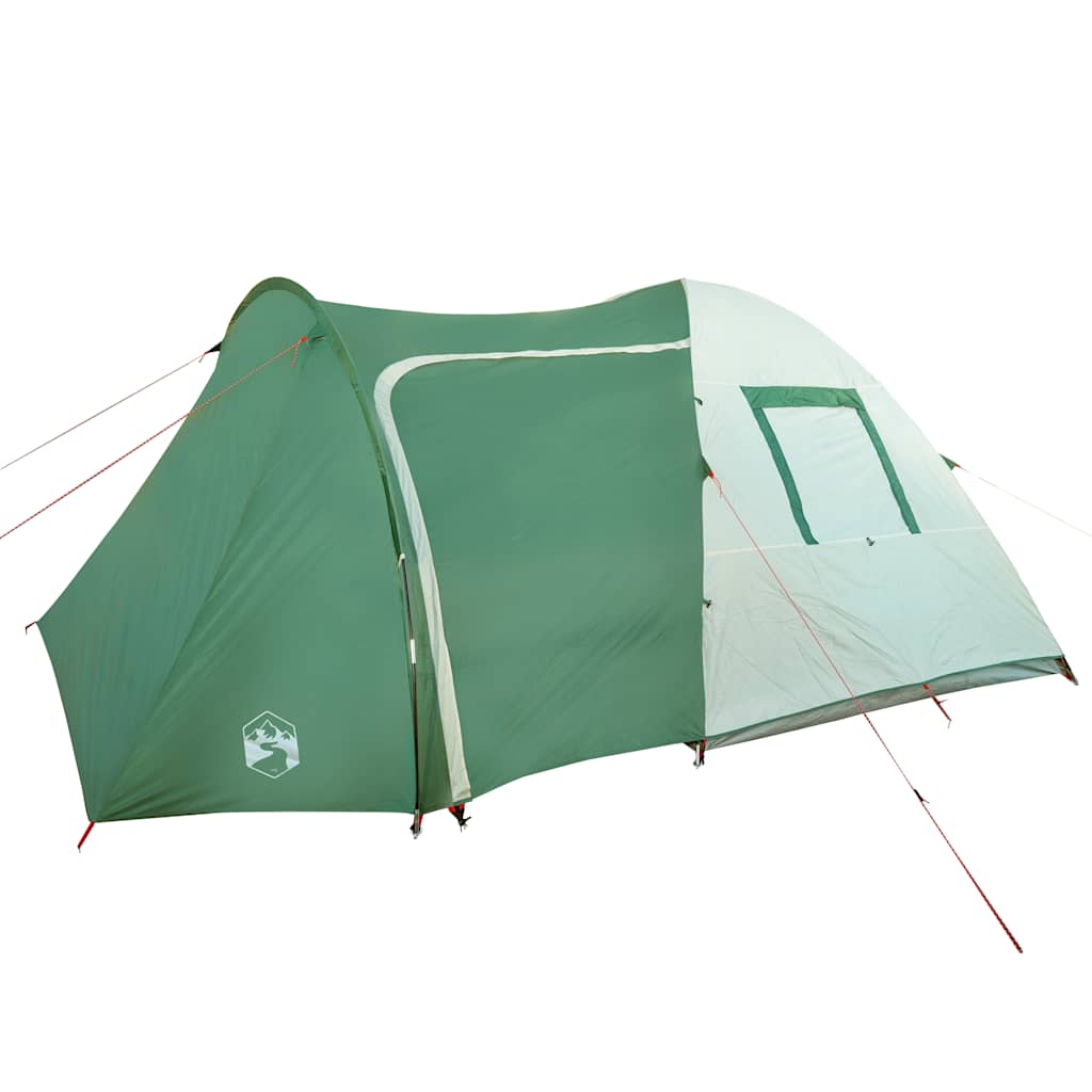 Family Tent Dome 6-Person Green Waterproof