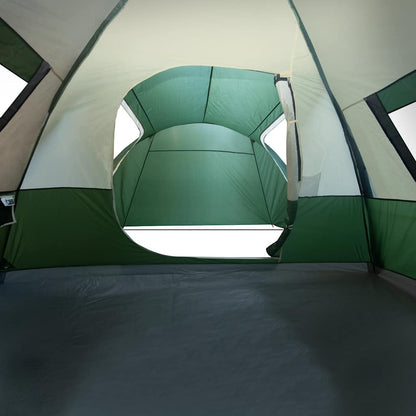 Family Tent Dome 6-Person Green Waterproof