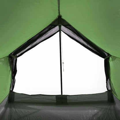 Camping Tent 2-Person Green Waterproof