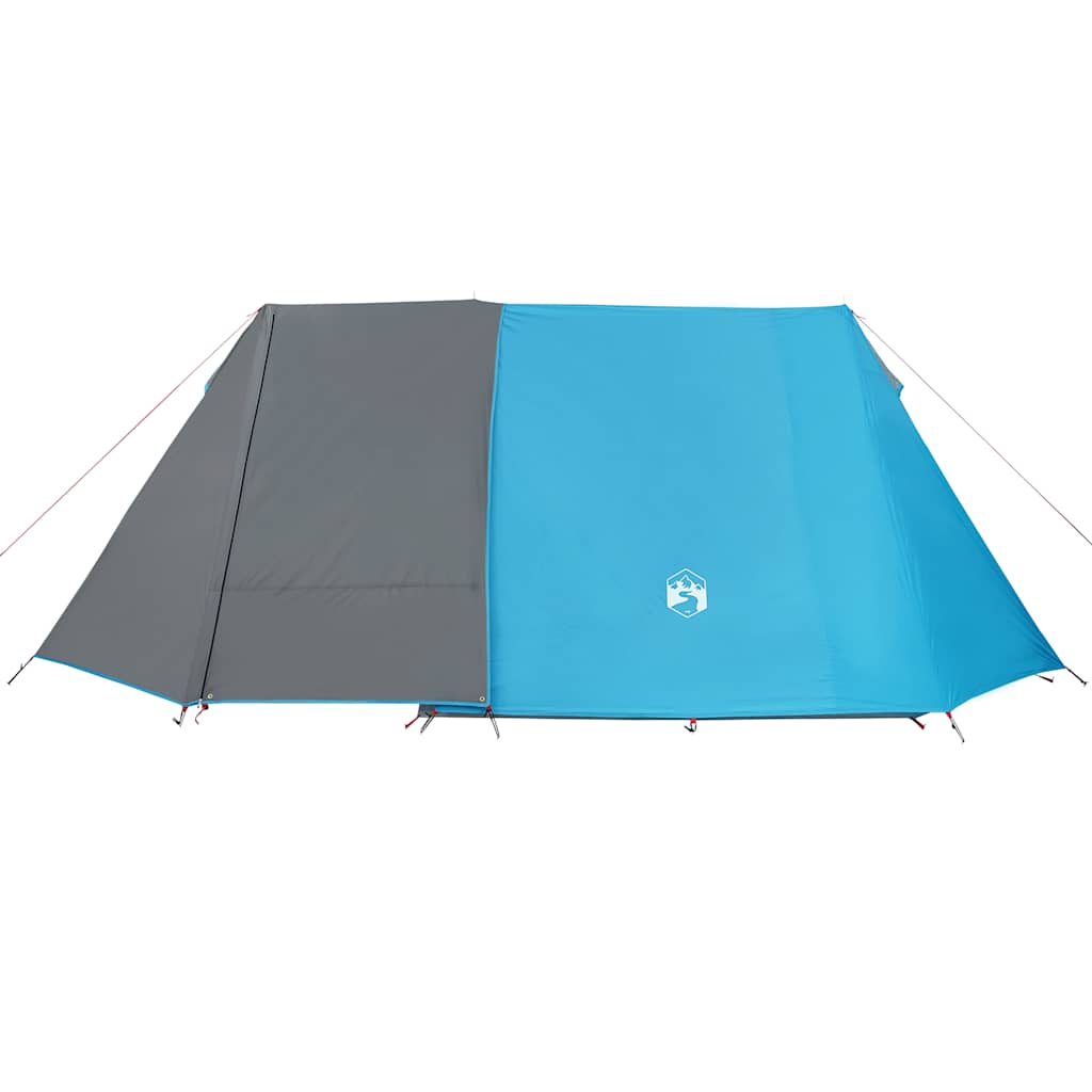 Camping Tent 3-Person Blue Waterproof