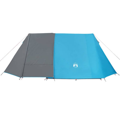 Camping Tent 3-Person Blue Waterproof