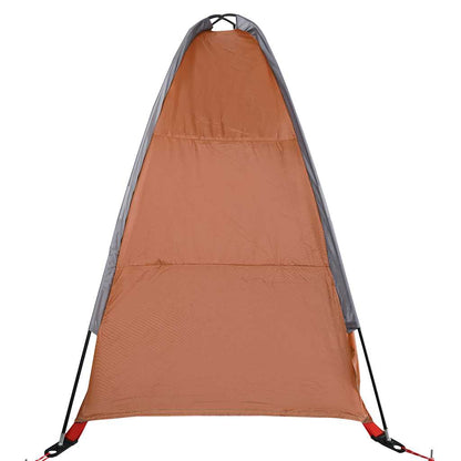 Storage Tent 9 Compartments Grey and Orange Waterproof