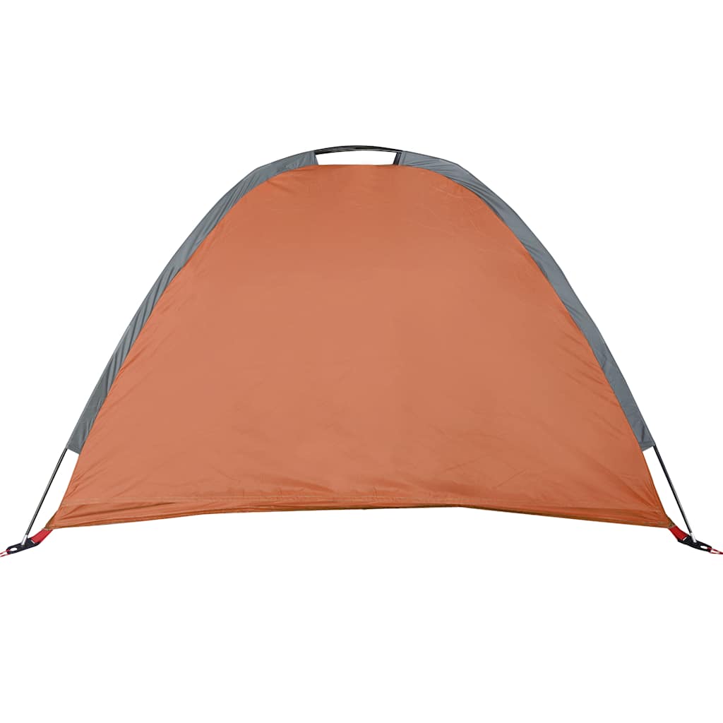 Storage Tent 9 Compartments Grey and Orange Waterproof