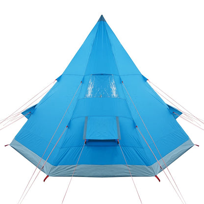 Camping Tent Tipi 4-Person Blue Waterproof