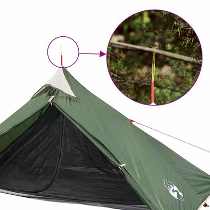 Hanging Tent Tipi 1-Person Green Waterproof