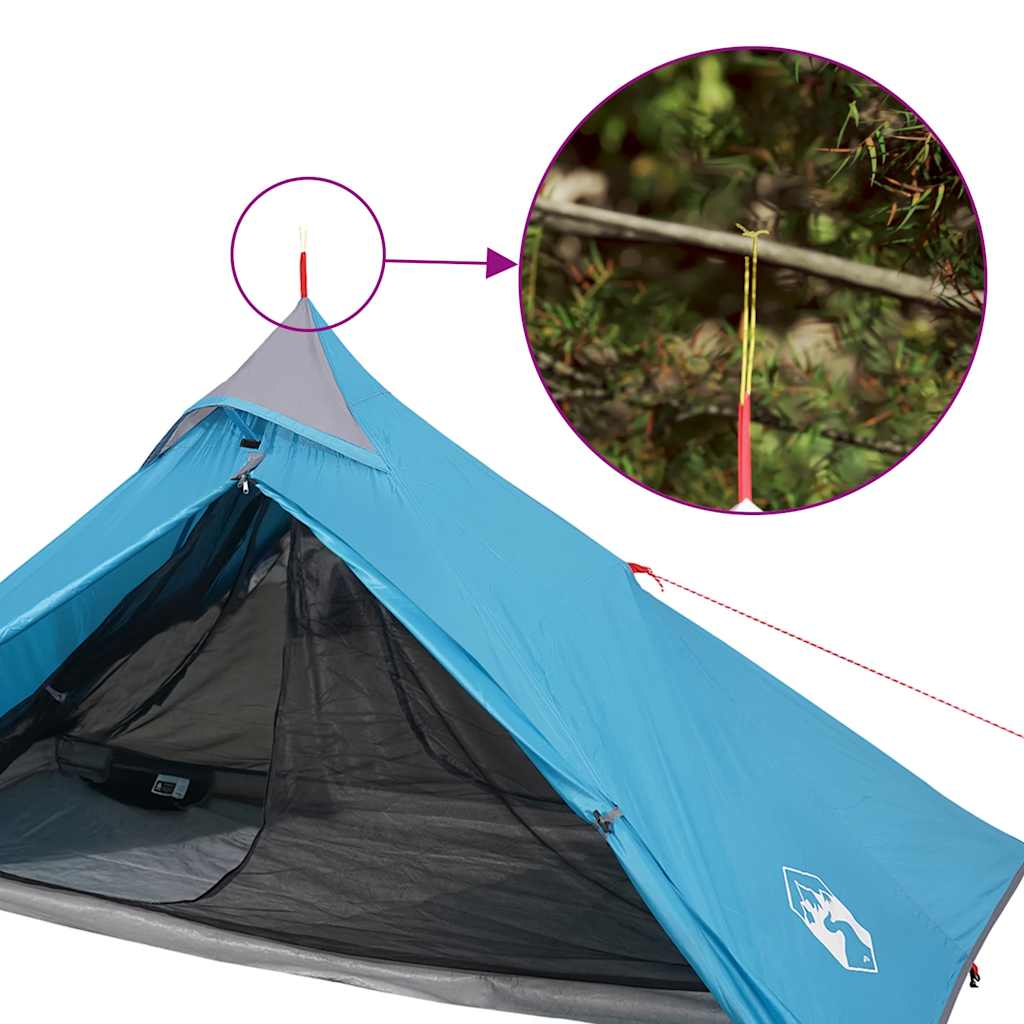 Hanging Tent Tipi 1-Person Blue Waterproof