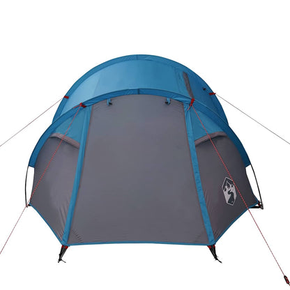 Camping Tent Tunnel 2-Person Blue Waterproof