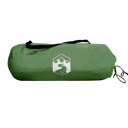 Camping Tent Tunnel 4-Person Green Waterproof