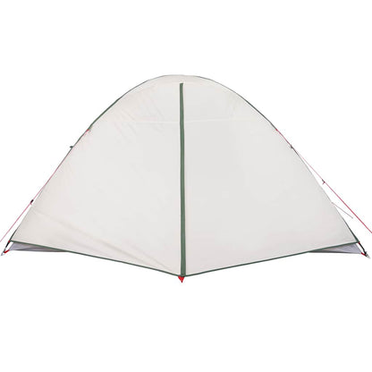 Camping Tent Dome 6-Person Green Waterproof