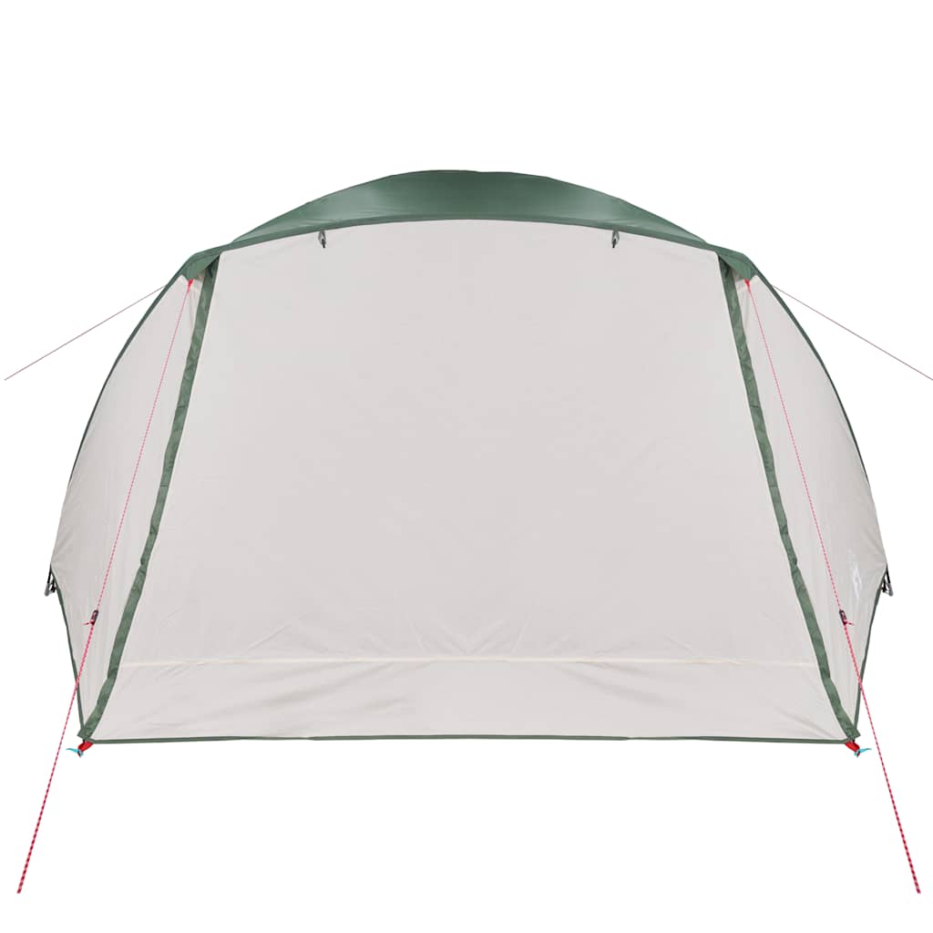 Camping Tent with Porch 4-Person Green Waterproof