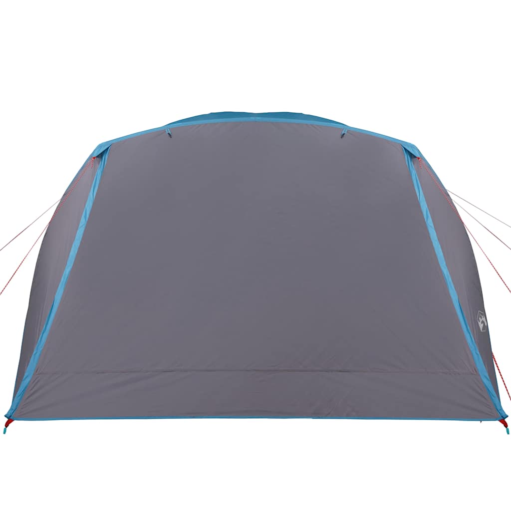 Family Tent with Porch 6-Person Blue Waterproof