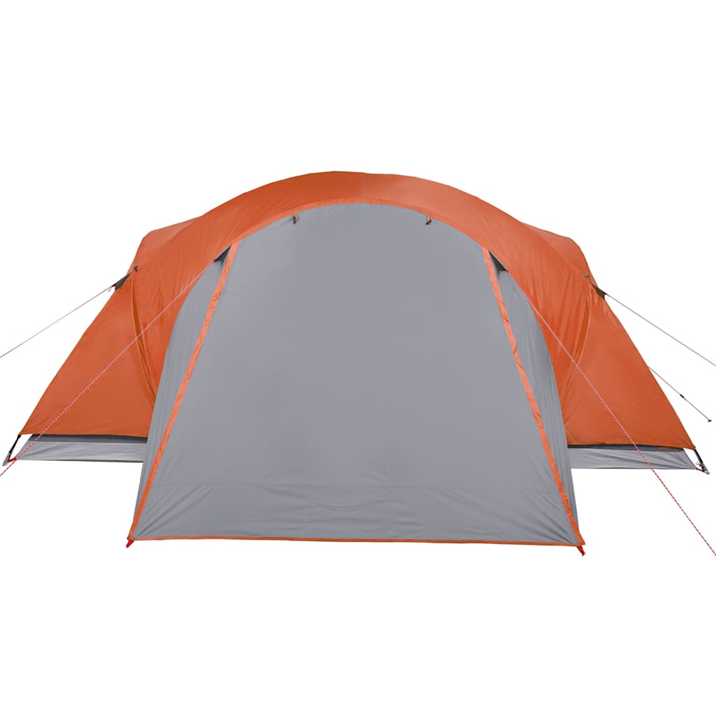 Family Tent Crossvent 8-Person Orange Waterproof