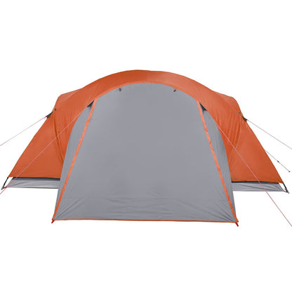 Family Tent Crossvent 8-Person Orange Waterproof