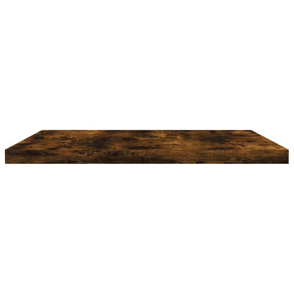 Wall Shelves 4 pcs Smoked Oak 40x30x1.5 cm Engineered Wood