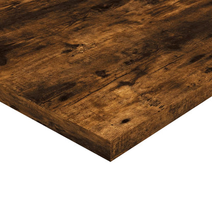 Wall Shelves 4 pcs Smoked Oak 40x30x1.5 cm Engineered Wood