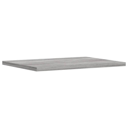 Wall Shelves 4 pcs Grey Sonoma 40x30x1.5 cm Engineered Wood