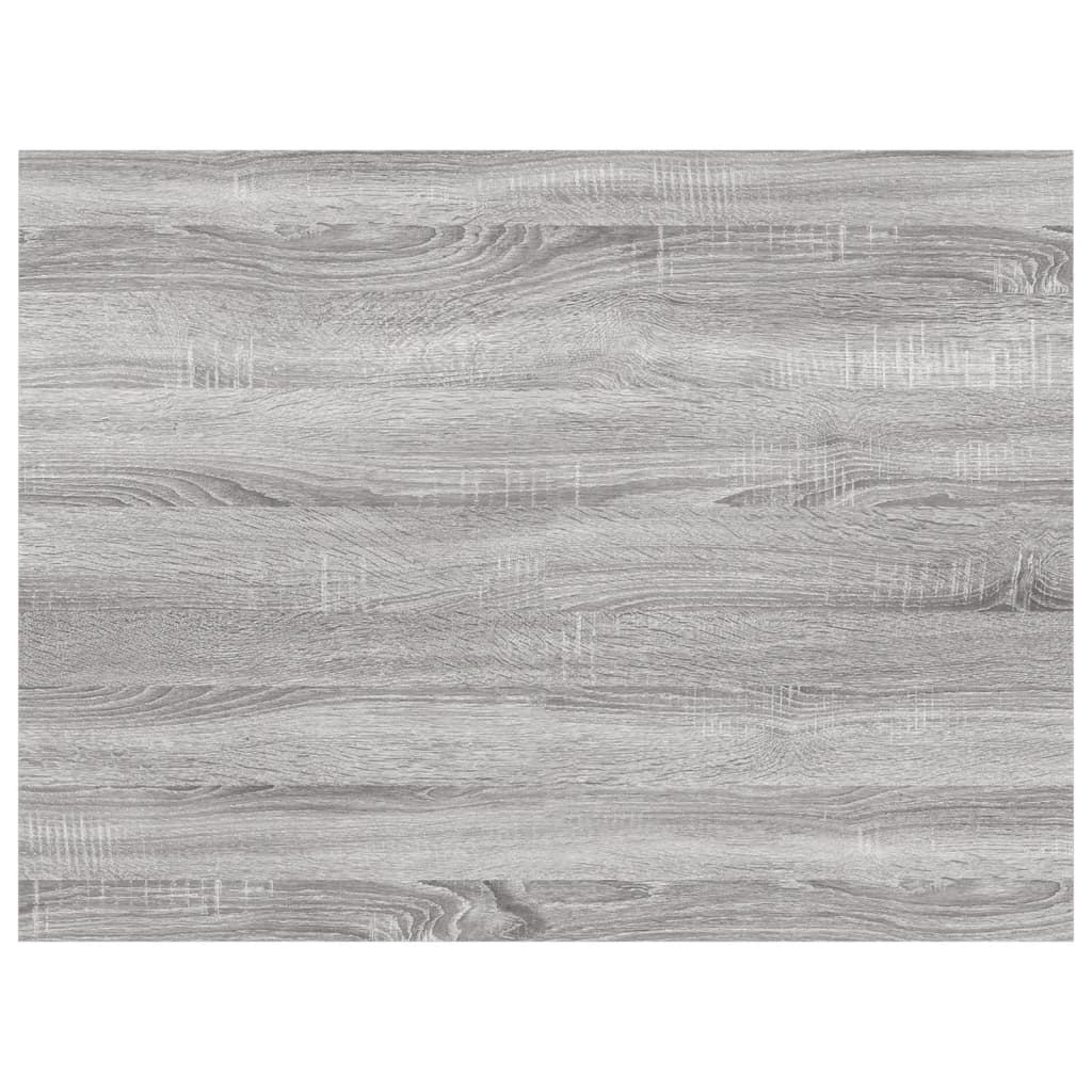 Wall Shelves 4 pcs Grey Sonoma 40x30x1.5 cm Engineered Wood