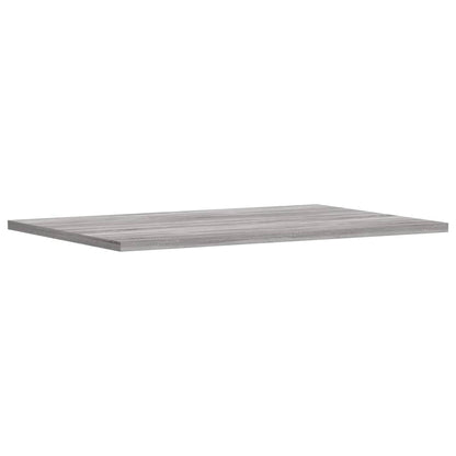 Wall Shelves 4 pcs Grey Sonoma 60x40x1,5 cm Engineered Wood