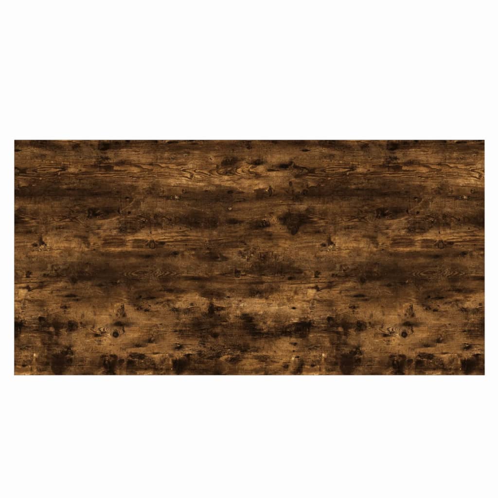 Wall Shelves 4 pcs Smoked Oak 80x40x1,5 cm Engineered Wood