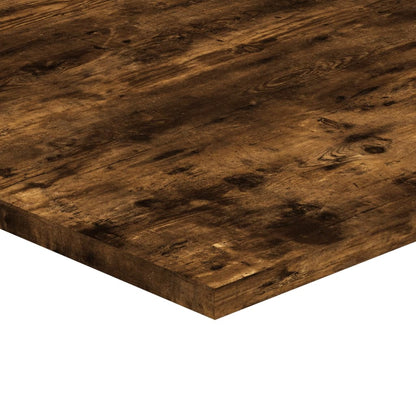 Wall Shelves 4 pcs Smoked Oak 80x40x1.5 cm Engineered Wood