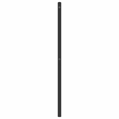 Metal Replace Headboard Black 180 cm