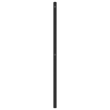 Metal Replace Headboard Black 193 cm