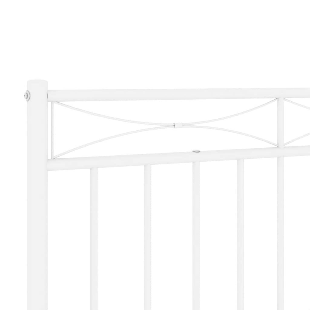 Metal Replace Headboard White 100 cm