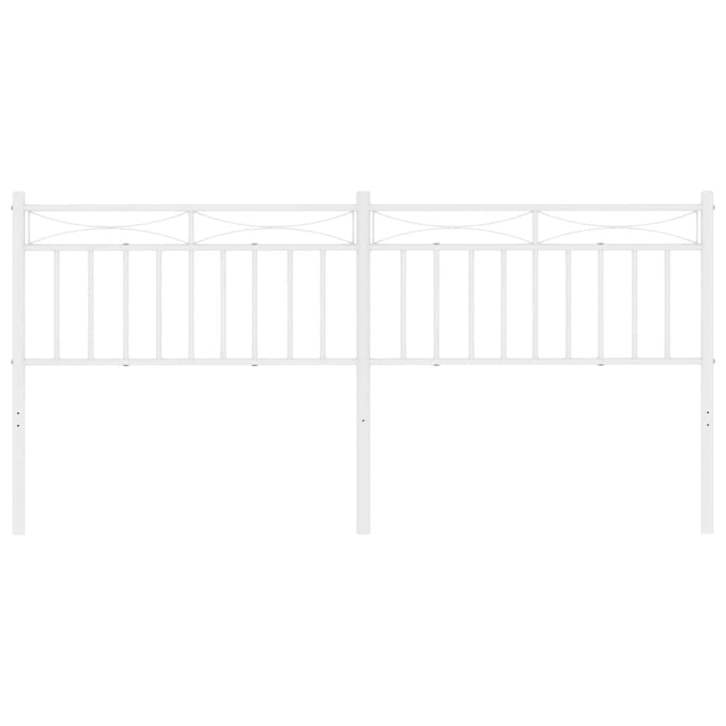 Metal Replace Headboard White 193 cm