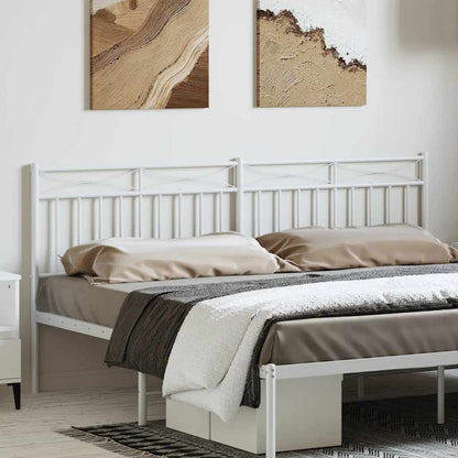 Metal Replace Headboard White 193 cm
