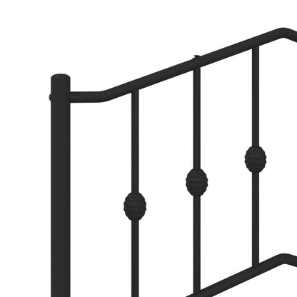 Bed Frame | Black | Steel | Single | Bed Frame | Rectangular | Modern